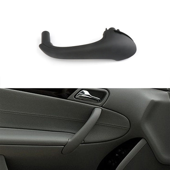 Car Rear Left Inside Doors Handle Pull Trim Cover for Mercedes-Benz C-class W203 -2007, Left Driving (Black)