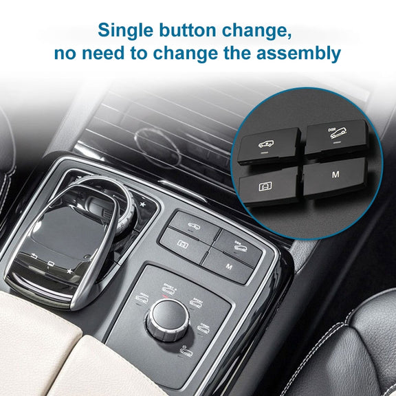 Car Model A2 Downhill Auxiliary Switch Shift Button for Mercedes-Benz GL GLE Class W166, Left Driving