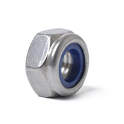 60 PCS Car 304 Stainless Steel Lock Nuts Nylon Insert Locknut Kit M3-M10