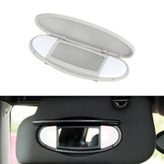 Car Sunshade Makeup Mirror Sun Visor for BMW mini R50R56, Left Driving (Grey)