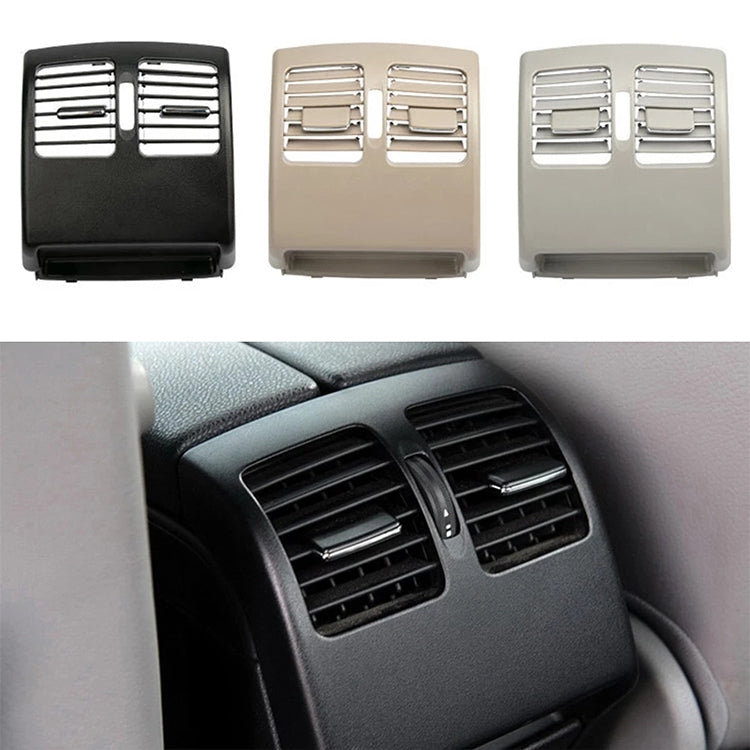 Car Rear Air Conditioner Air Outlet Panel for Mercedes-Benz W204 2007-2014, Left Driving (Grey)