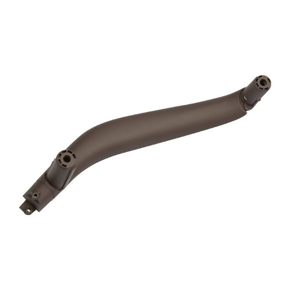 Car Left Side Inside Doors Handle Pull Trim Cover for BMW X5 / X6, Left Driving (Dark Coffee)