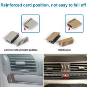 Car Middle Air Conditioning Exhaust Switch Paddle for Mercedes-Benz S Class W220 1998-2005, Left Driving (Black)