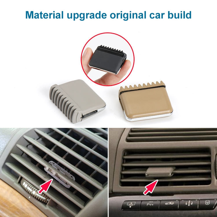 Car Middle Air Conditioning Exhaust Switch Paddle for Mercedes-Benz S Class W220 1998-2005, Left Driving (Black)