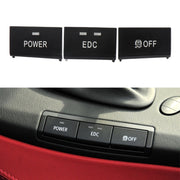 Car No. 3 Center Console Switch Button for BMW 3 Series M3 2005-2012, Left Driving