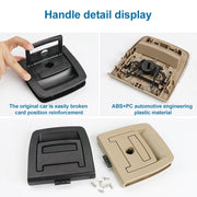 Car Rear Trunk Mat Carpet Handle without Hole 51479120283 for BMW X5 / X6 2006-2013, Left Driving (Black)