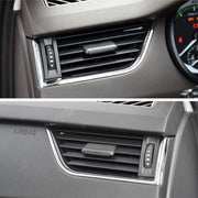 Car Middle Right Side No.3 Air Conditioning Exhaust Switch Paddle for Skoda Octavia 2014-2019, Left Driving