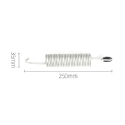 Car Left Side Trunk Lid Lift Support Shock with Tension Spring Lid for BMW E60 2002-2010, Left Driving