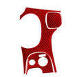 3 in 1 Carbon Fiber Car Gear Panel Sticker Kits B for Chevrolet Corvette C5 1998-2004, Left Drive (Red) - Car Interior Mouldings by PMC TechLife | Online Shopping South Africa | PMC TechLife | Buy Now Pay Later Mobicred