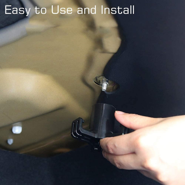 Car Trunk Grocery Bag Hook for Tesla Model 3(Black)