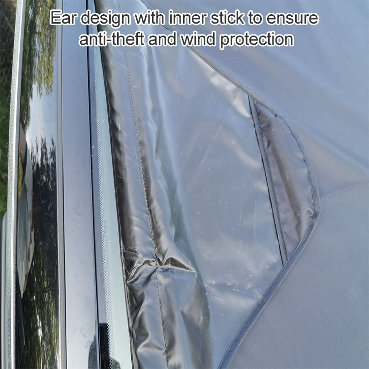 Car Folding Sunshade Front Gear Oxford Cloth Brace Snow Cover, Size: 162cm x 100cm