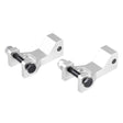 For Yamaha Raptor 350 660R ATV Front and Rear Lowering Kit (Silver) - Replacement Parts by PMC TechLife | Online Shopping South Africa | PMC TechLife | Buy Now Pay Later Mobicred