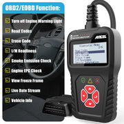 Ancel AS100 Car Fault Detector OBDII Engine Fault Light Clear