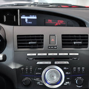 For Mazda 3 Axela 2010-2013 Car Central Display Screen with USB Decorative Sticker, Left Drive