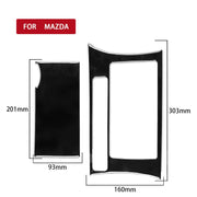 For Mazda 3 Axela 2010-2013 Car Water Cup Holder Panel Decorative Sticker, Right Drive