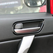 For Mazda 3 Axela 2010-2013 4 in 1 Car Door Handle Decorative Sticker, Left and Right Drive Universal