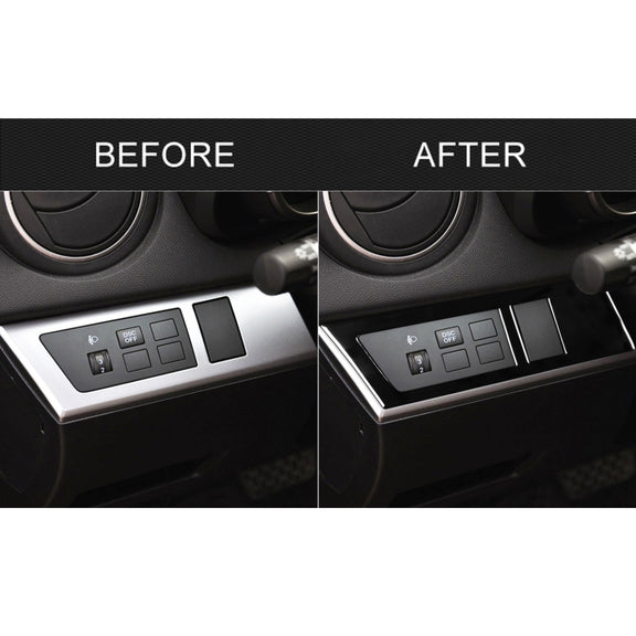 For Mazda 3 Axela 2010-2013 Car Headlight Switch Panel Decorative Sticker, Left Drive