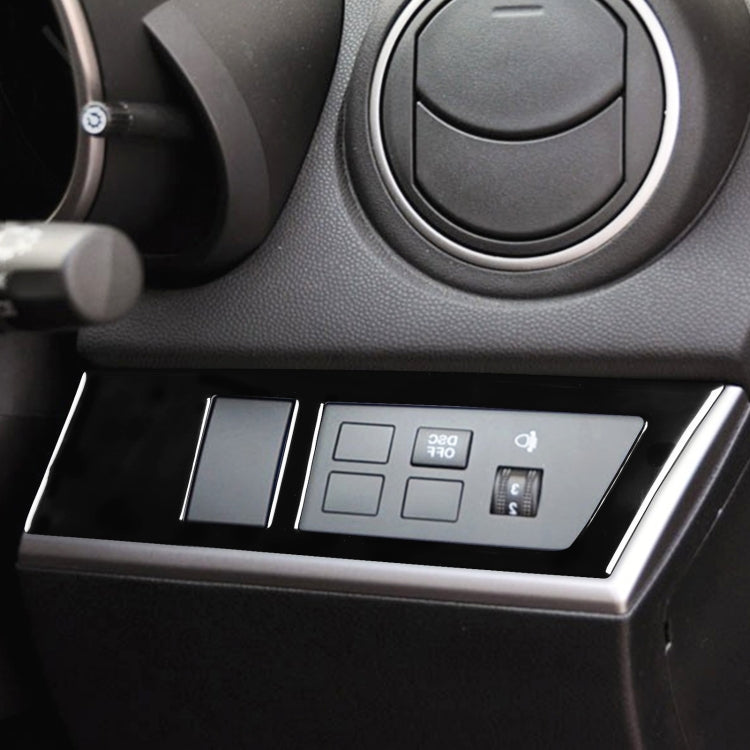 For Mazda 3 Axela 2010-2013 Car Headlight Switch Panel Decorative Sticker, Right Drive