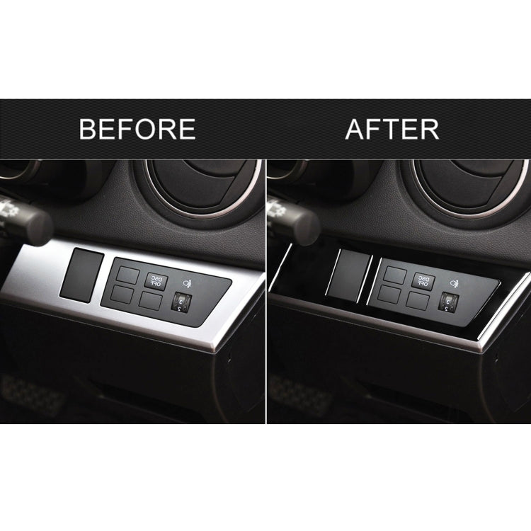 For Mazda 3 Axela 2010-2013 Car Headlight Switch Panel Decorative Sticker, Right Drive