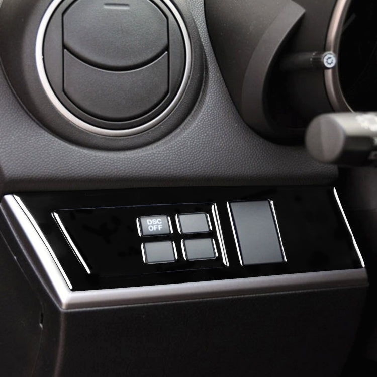 For Mazda 3 Axela 2010-2013 Car Headlight Switch Panel Set Decorative Sticker, Left Drive