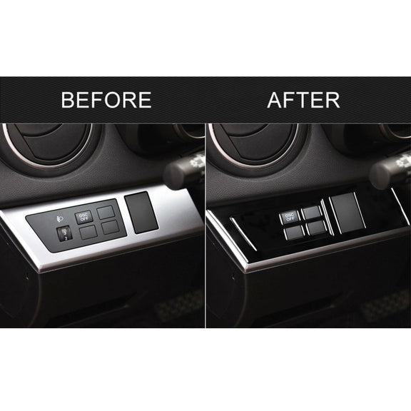 For Mazda 3 Axela 2010-2013 Car Headlight Switch Panel Set Decorative Sticker, Left Drive