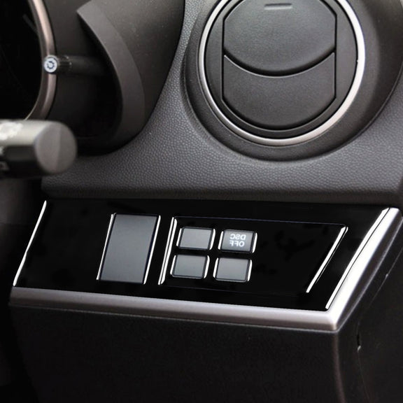 For Mazda 3 Axela 2010-2013 Car Headlight Switch Panel Set Decorative Sticker, Right Drive