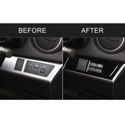For Mazda 3 Axela 2010-2013 Car Headlight Switch Panel Set Decorative Sticker, Right Drive