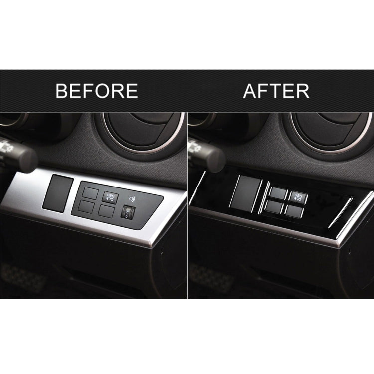 For Mazda 3 Axela 2010-2013 Car Headlight Switch Panel Set Decorative Sticker, Right Drive