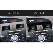 For Mazda 3 Axela 2010-2013 Car Central Vent Decorative Sticker, Left Drive