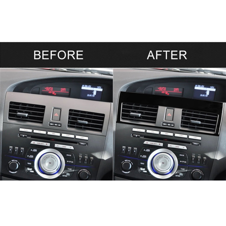 For Mazda 3 Axela 2010-2013 Car Central Vent Decorative Sticker, Right Drive