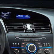 For Mazda 3 Axela 2010-2013 2 in 1 Car Central Vent Set A Decorative Sticker, Left Drive