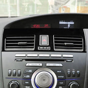 For Mazda 3 Axela 2010-2013 2 in 1 Car Central Vent Set B Decorative Sticker, Right Drive