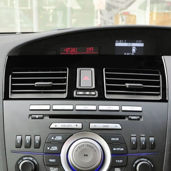 For Mazda 3 Axela 2010-2013 2 in 1 Car Central Vent Set B Decorative Sticker, Right Drive