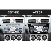 For Mazda 3 Axela 2010-2013 Car Radio Panel Decorative Sticker, Left and Right Drive Universal