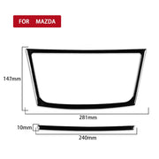 For Mazda 3 Axela 2010-2013 Car Navigation Outside Frame Decorative Sticker, Left and Right Drive Universal