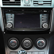 For Mazda 3 Axela 2010-2013 Car Navigation Outside Frame Decorative Sticker, Left and Right Drive Universal