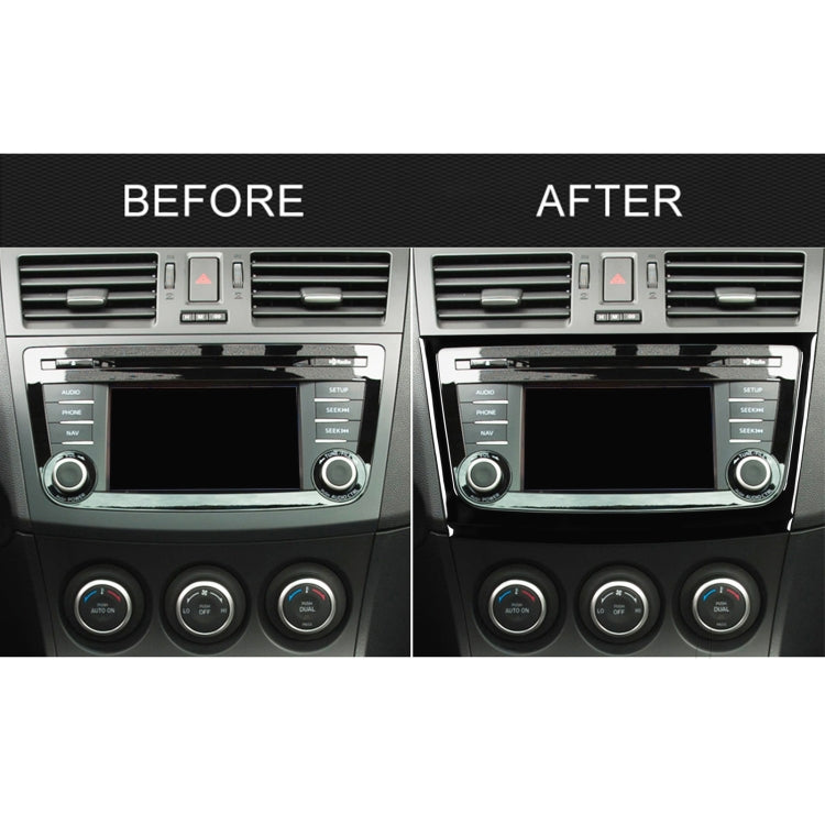 For Mazda 3 Axela 2010-2013 Car Navigation Outside Frame Decorative Sticker, Left and Right Drive Universal