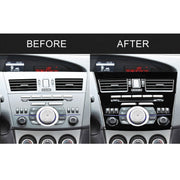 For Mazda 3 Axela 2010-2013 4 in 1 Car Central Control Radio Set A Decorative Sticker, Left Drive