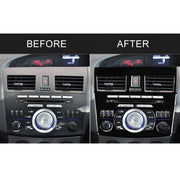 For Mazda 3 Axela 2010-2013 4 in 1 Car Central Control Radio Set B Decorative Sticker, Right Drive