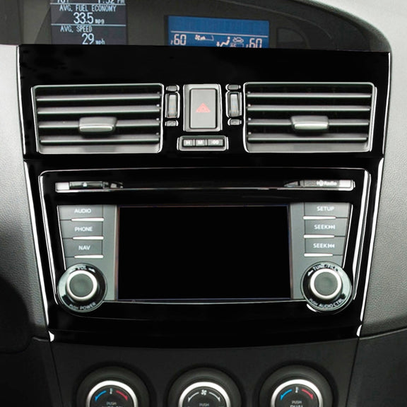 For Mazda 3 Axela 2010-2013 5 in 1 Car Central Control Navigation Set A Decorative Sticker, Left Drive