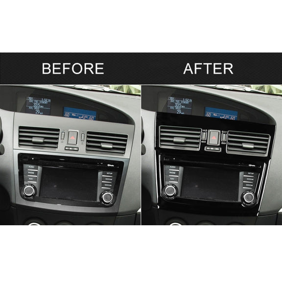 For Mazda 3 Axela 2010-2013 5 in 1 Car Central Control Navigation Set A Decorative Sticker, Left Drive