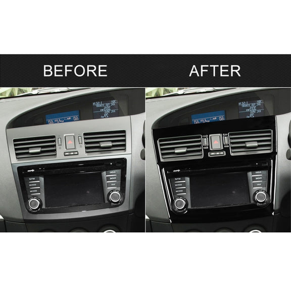 For Mazda 3 Axela 2010-2013 5 in 1 Car Central Control Navigation Set A Decorative Sticker, Right Drive