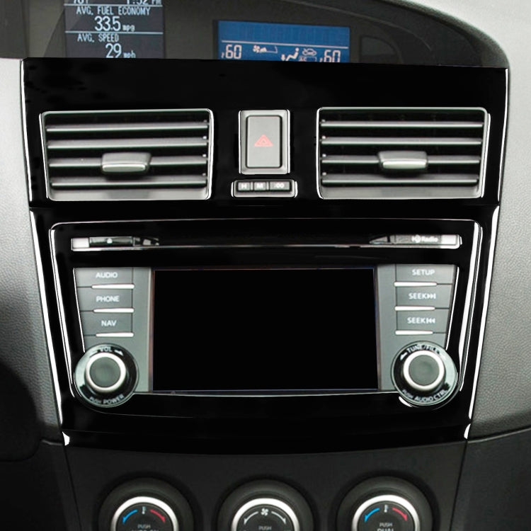 For Mazda 3 Axela 2010-2013 5 in 1 Car Central Control Navigation Set B Decorative Sticker, Left Drive