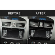 For Mazda 3 Axela 2010-2013 5 in 1 Car Central Control Navigation Set B Decorative Sticker, Left Drive