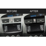 For Mazda 3 Axela 2010-2013 5 in 1 Car Central Control Navigation Set B Decorative Sticker, Right Drive