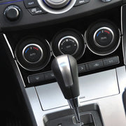 For Mazda 3 Axela 2010-2013 Car AC Button A Decorative Sticker, Left and Right Drive Universal