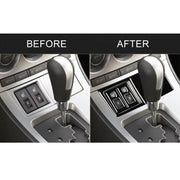 For Mazda 3 Axela 2010-2013 Car Seat Heating Button Set Decorative Sticker, Left and Right Drive Universal