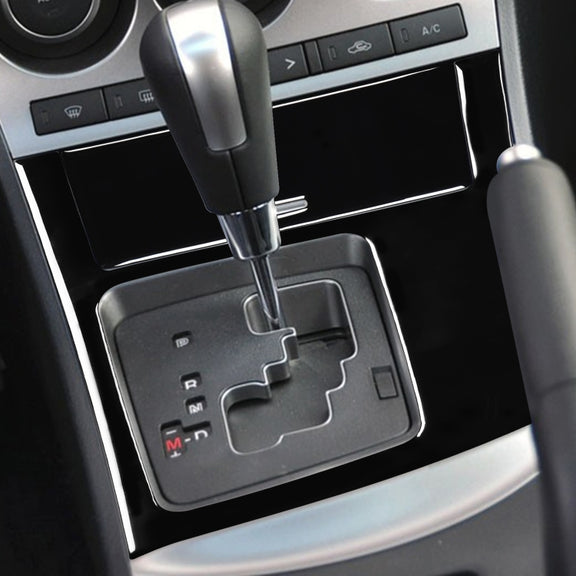 For Mazda 3 Axela 2010-2013 2 in 1 Car Gear Frame Set A Decorative Sticker, Left Drive