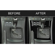 For Mazda 3 Axela 2010-2013 5 in 1 Car Gear Frame Set B Decorative Sticker, Right Drive