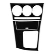 For Mazda 3 Axela 2010-2013 4 in 1 Car AC Gear Frame Set A Decorative Sticker, Right Drive - Car Interior Mouldings by PMC TechLife | Online Shopping South Africa | PMC TechLife | Buy Now Pay Later Mobicred
